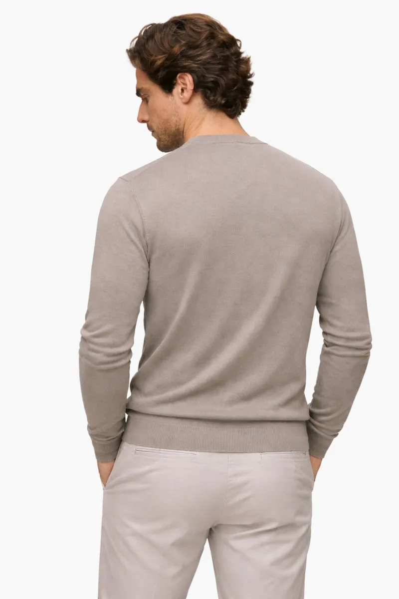 Roundneck Trui | Bruin