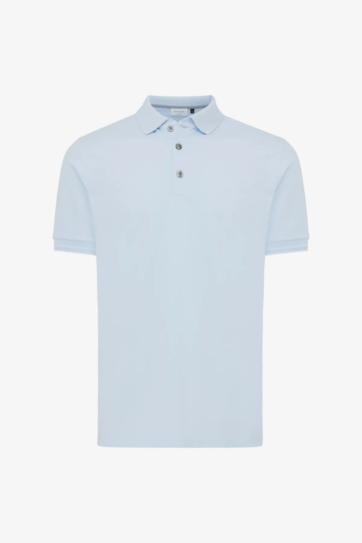 Button Polo | Lichtblauw