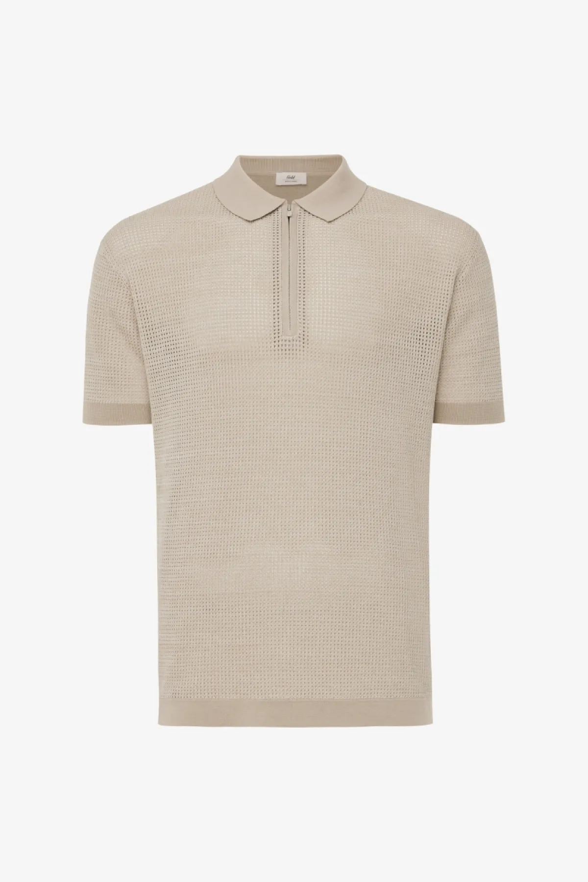 Crochet Polo | Beige
