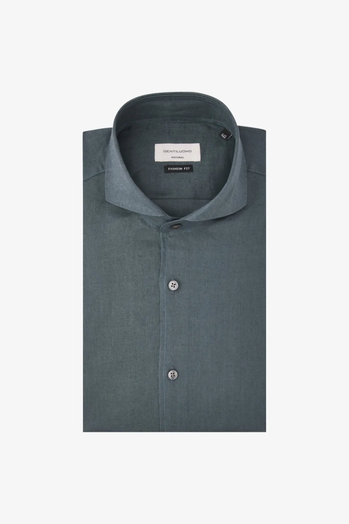 Linnen Overhemd | Grijs