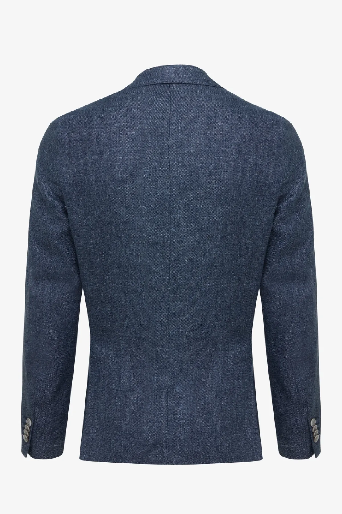 Linnen Colbert - Donkerblauw