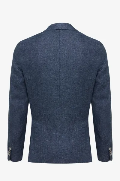 Linnen Colbert - Donkerblauw