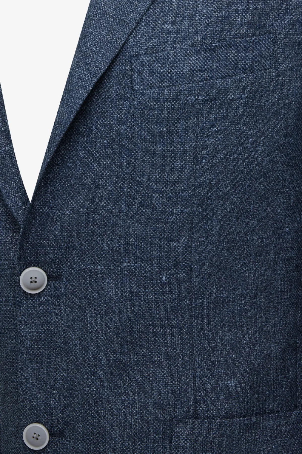 Linnen Colbert - Donkerblauw
