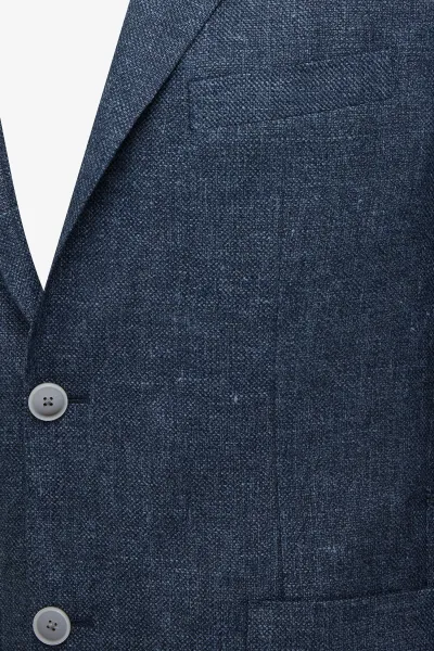 Linnen Colbert - Donkerblauw