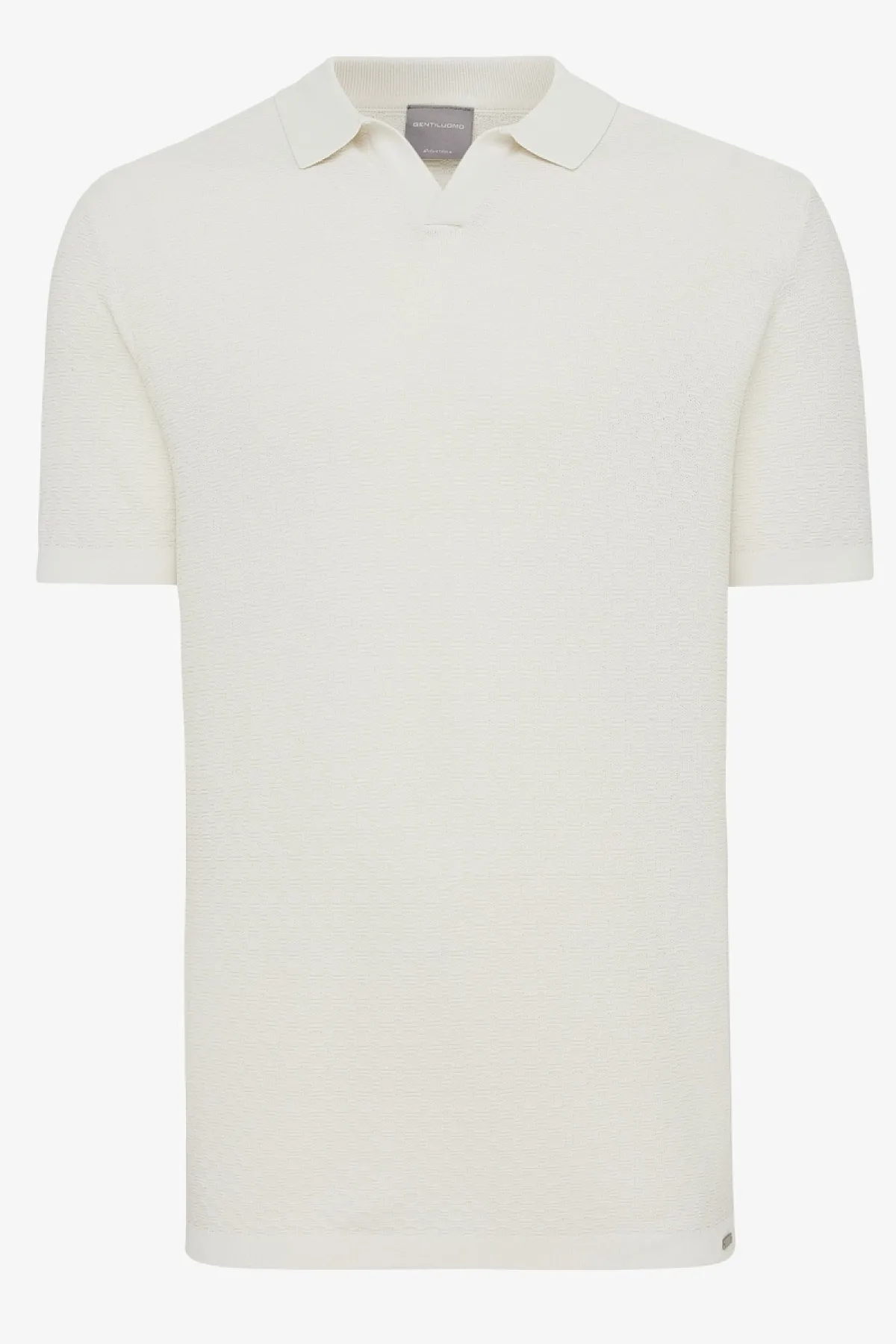 Buttonless Polo | Off White