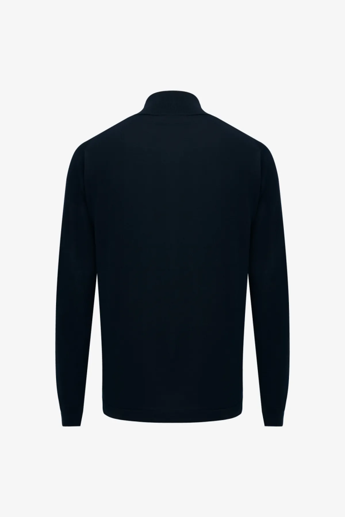Turtle Zip Cardigan | Donkerblauw