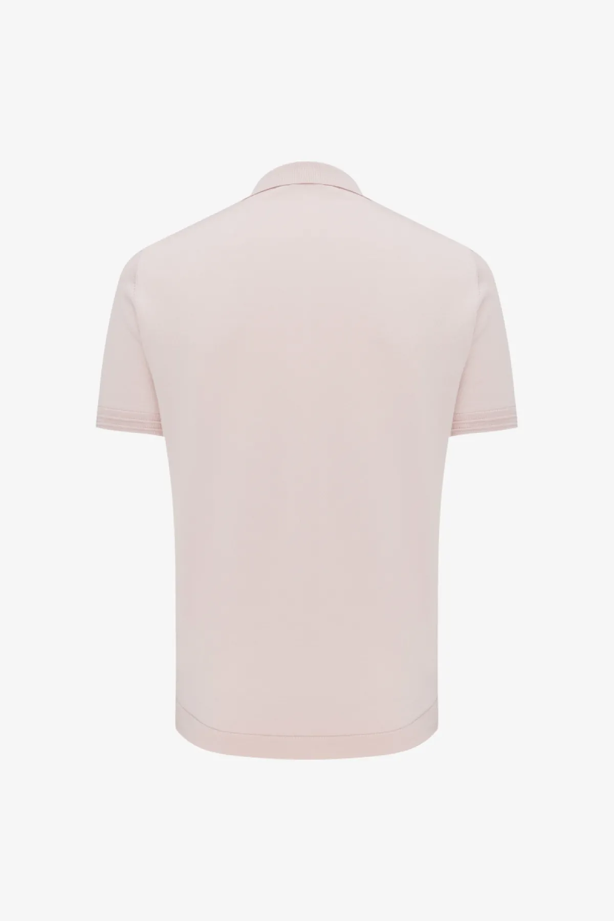 Button Polo | Roze
