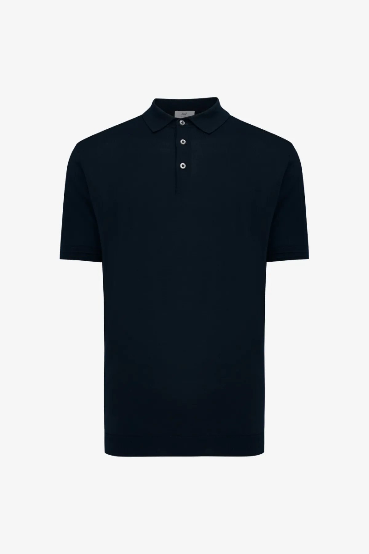 Button Polo | Donkerblauw