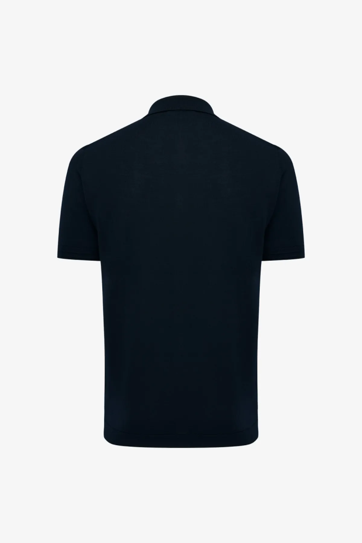Button Polo | Donkerblauw