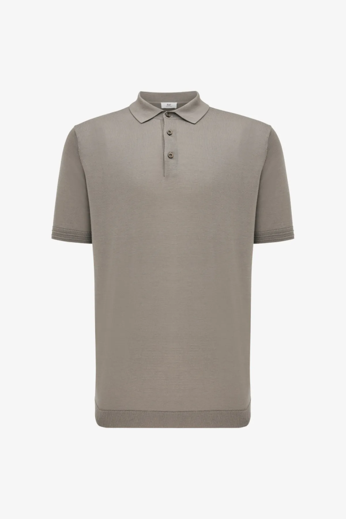 Button Polo | Taupe