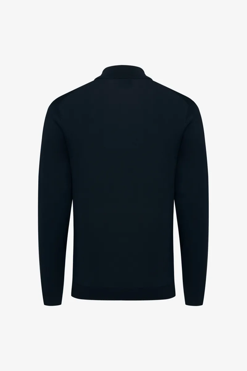 Turtle Half Zip | Donkerblauw