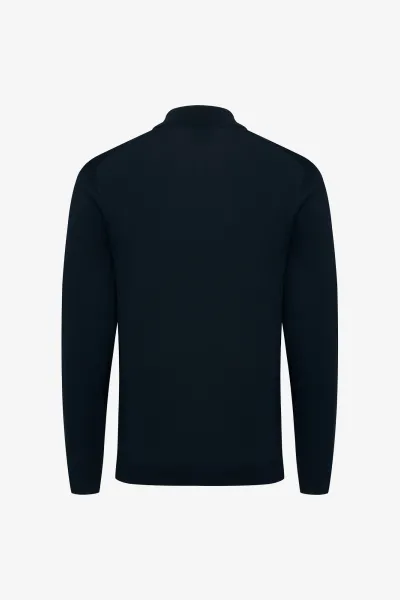 Turtle Half Zip | Donkerblauw