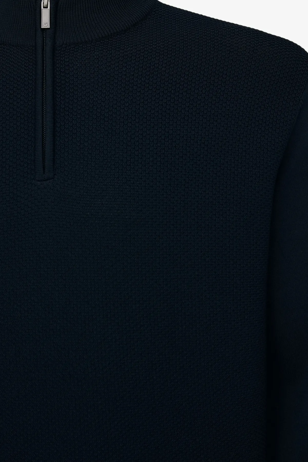 Turtle Half Zip | Donkerblauw