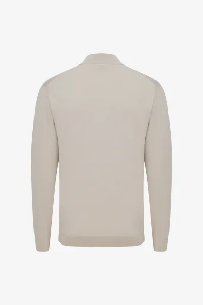 Turtle Half Zip | Beige