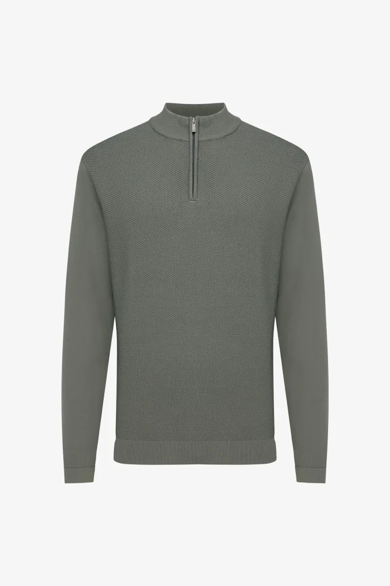 Turtle Half Zip | Groen