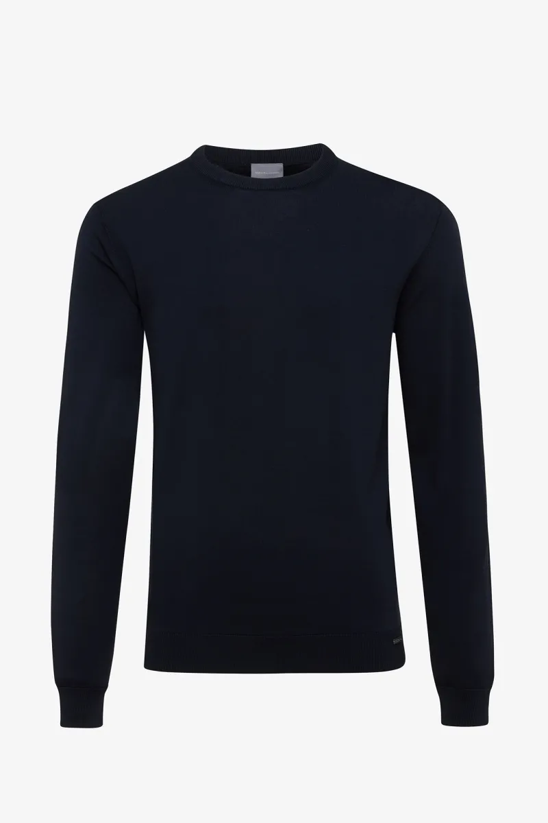 Roundneck | Donkerblauw
