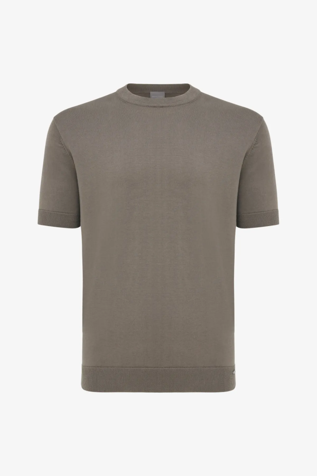 Roundneck T-shirt | Taupe