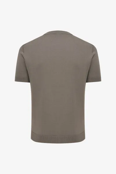 Roundneck T-shirt | Taupe