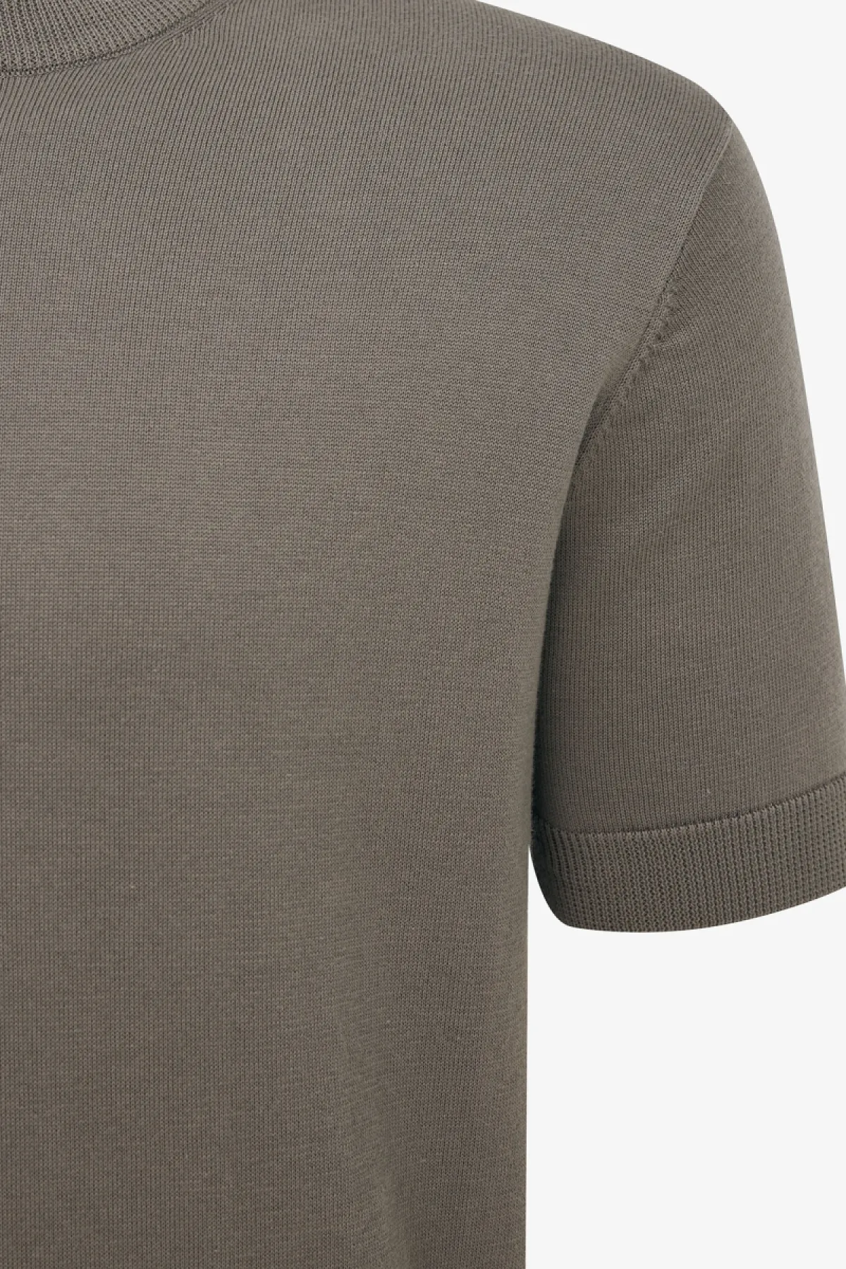 Roundneck T-shirt | Taupe
