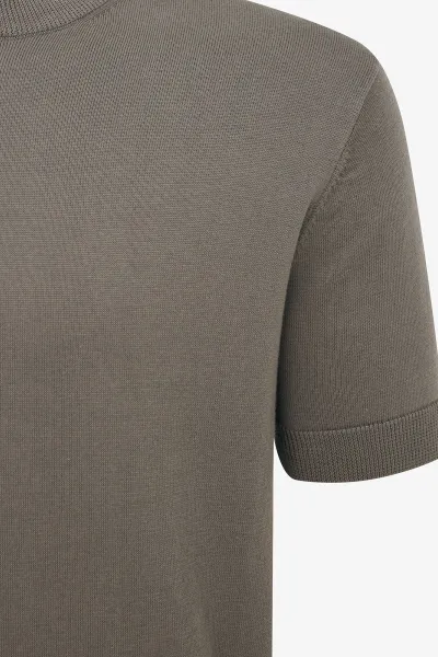 Roundneck T-shirt | Taupe