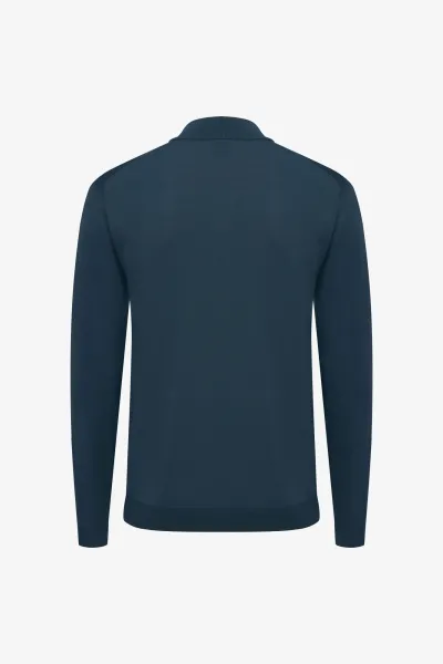 Turtle Half Zip | Blauw