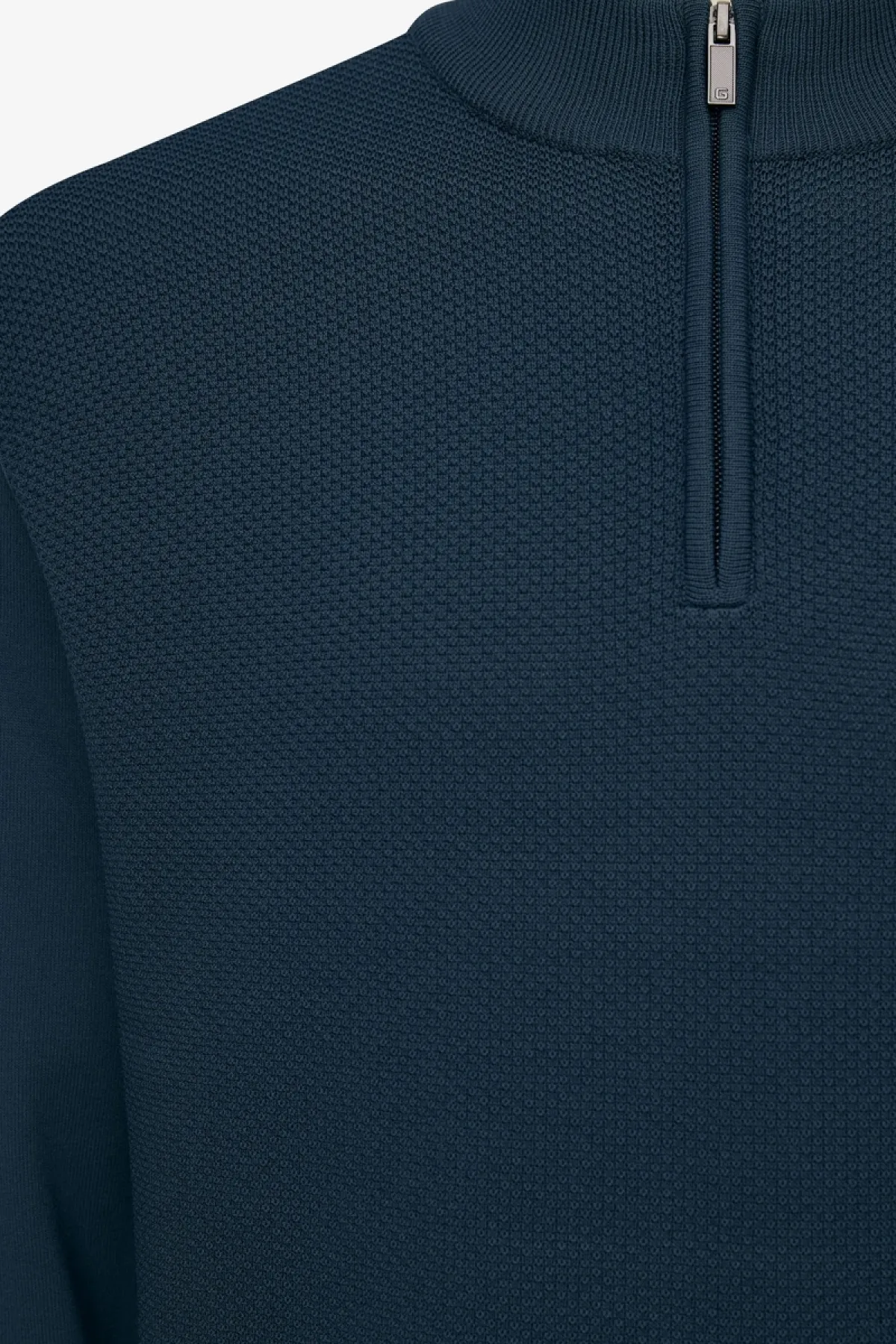 Turtle Half Zip | Blauw