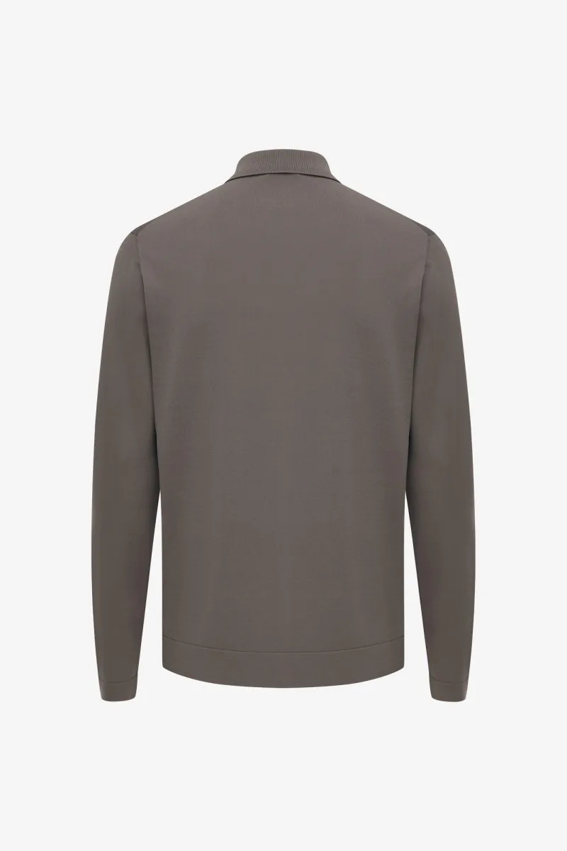 Turtle Half Zip | Taupe