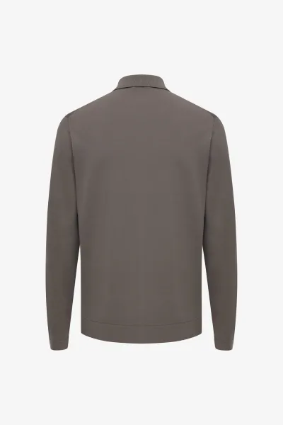 Turtle Half Zip | Taupe
