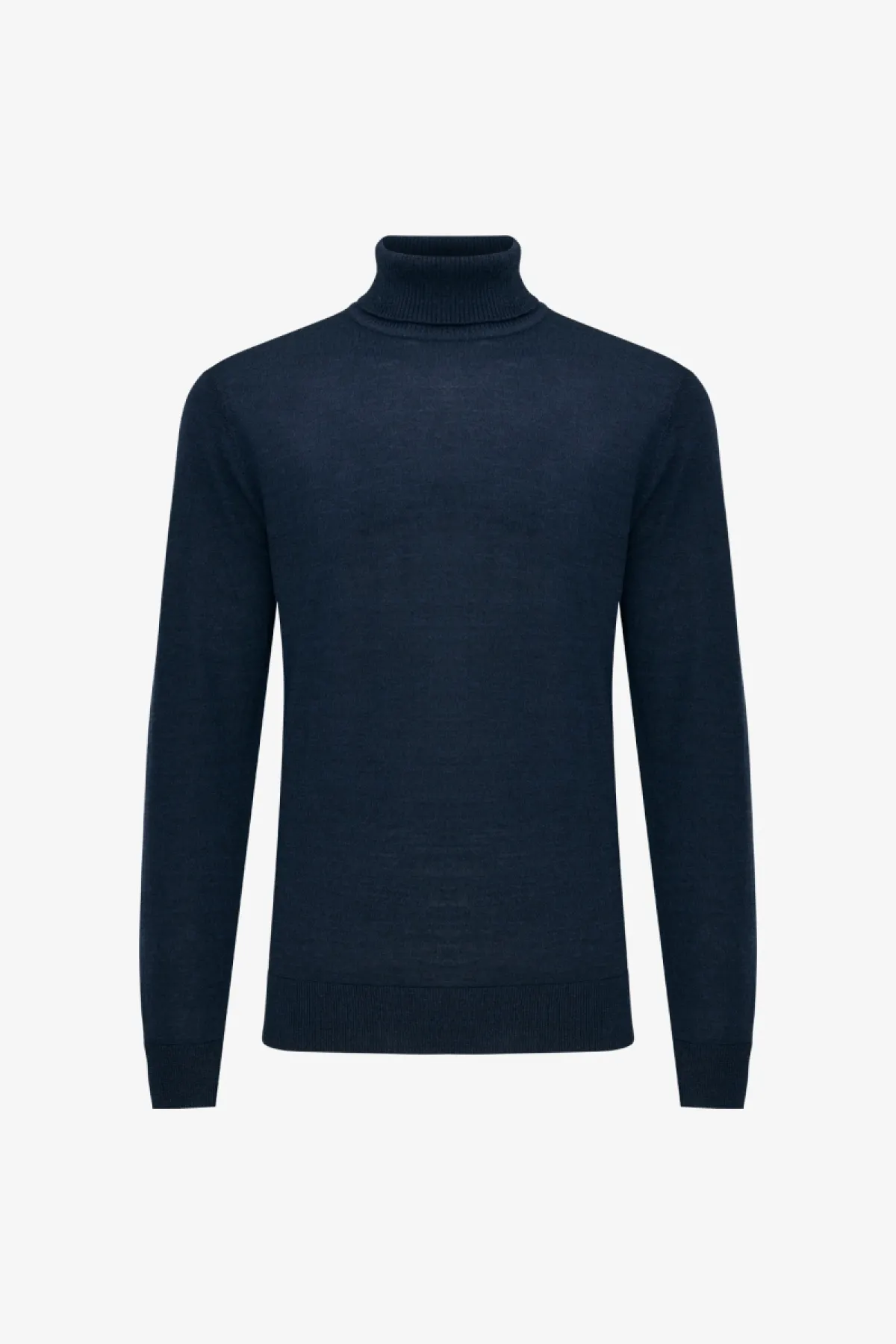 Rollneck Trui | Donkerblauw