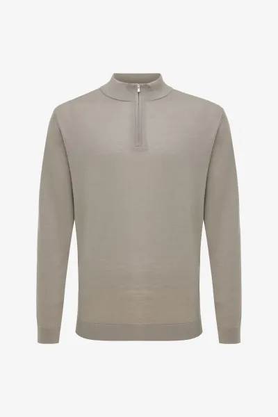 Turtle Zip | Light Taupe