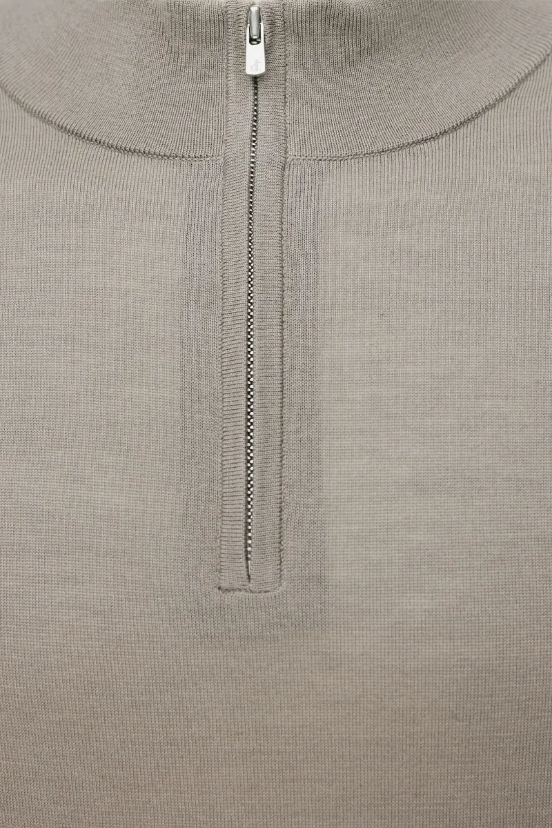Turtle Zip | Light Taupe