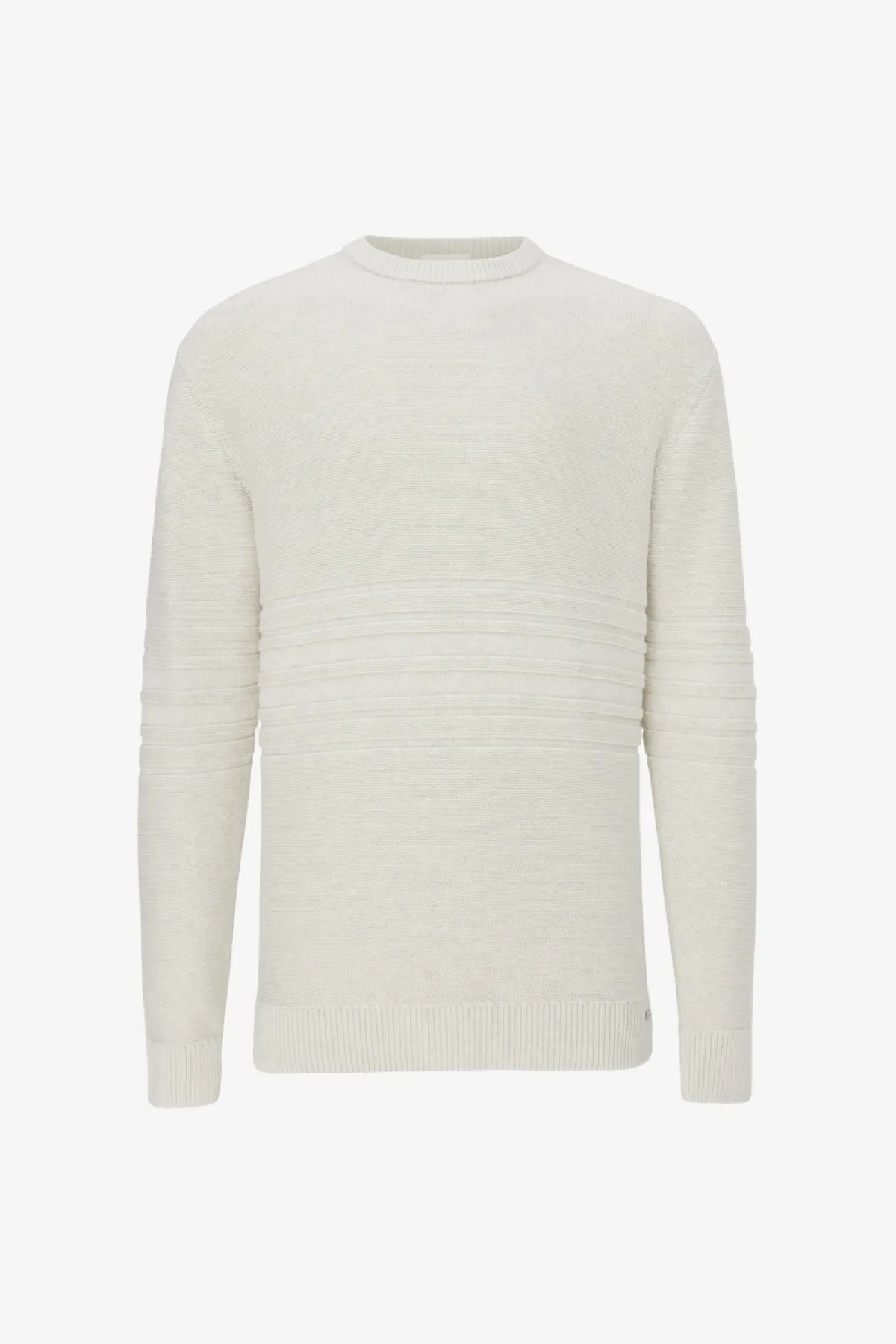 Textured Roundneck | Off White