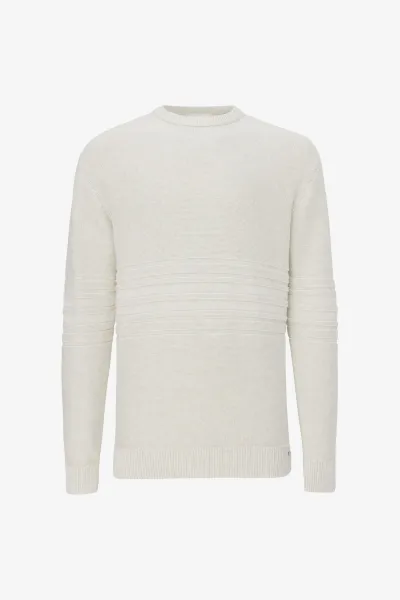Textured Roundneck | Off White