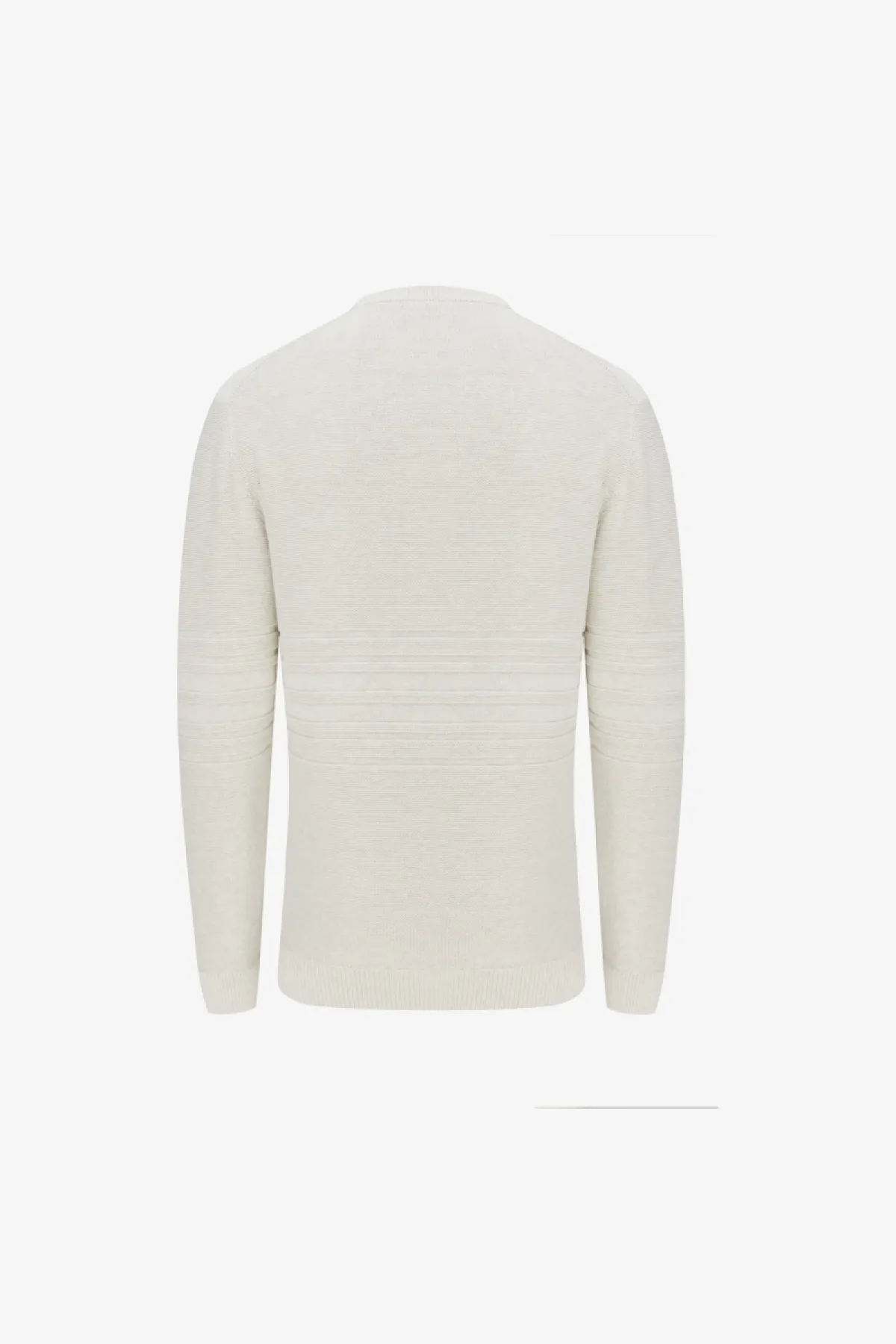 Textured Roundneck | Off White