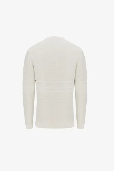 Textured Roundneck | Off White