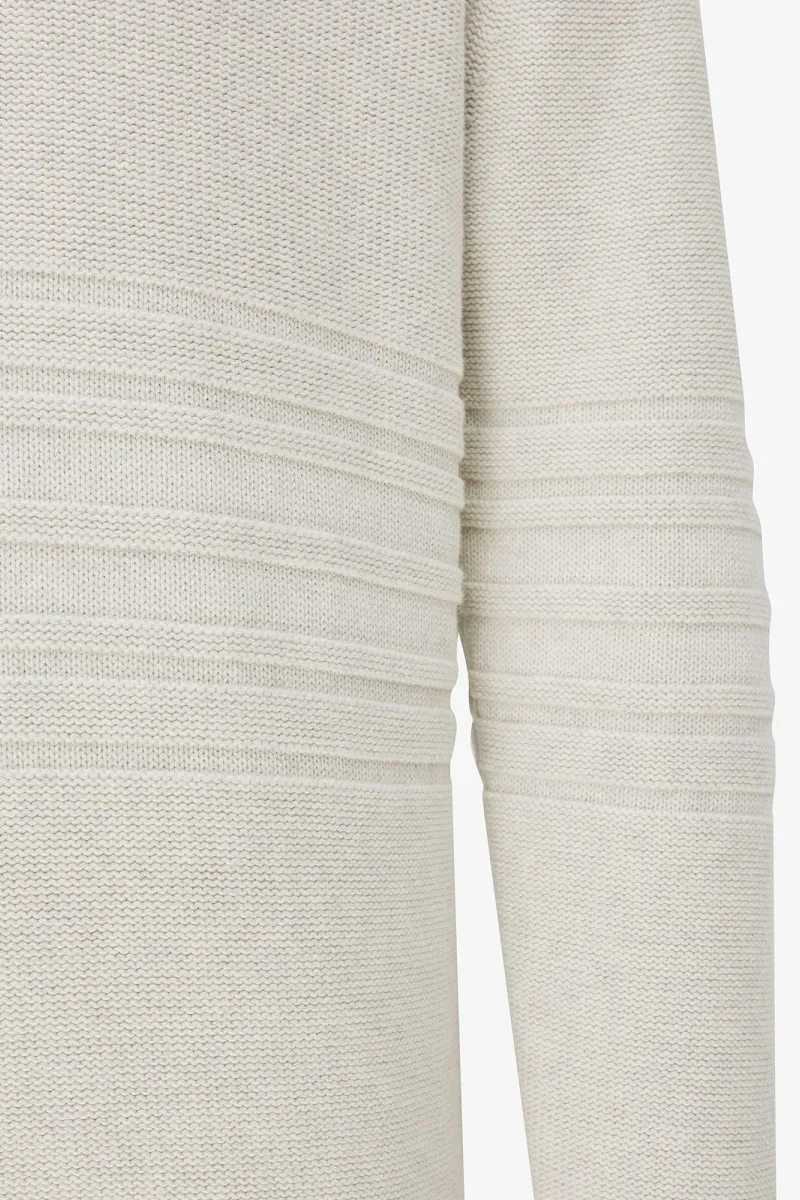 Textured Roundneck | Off White