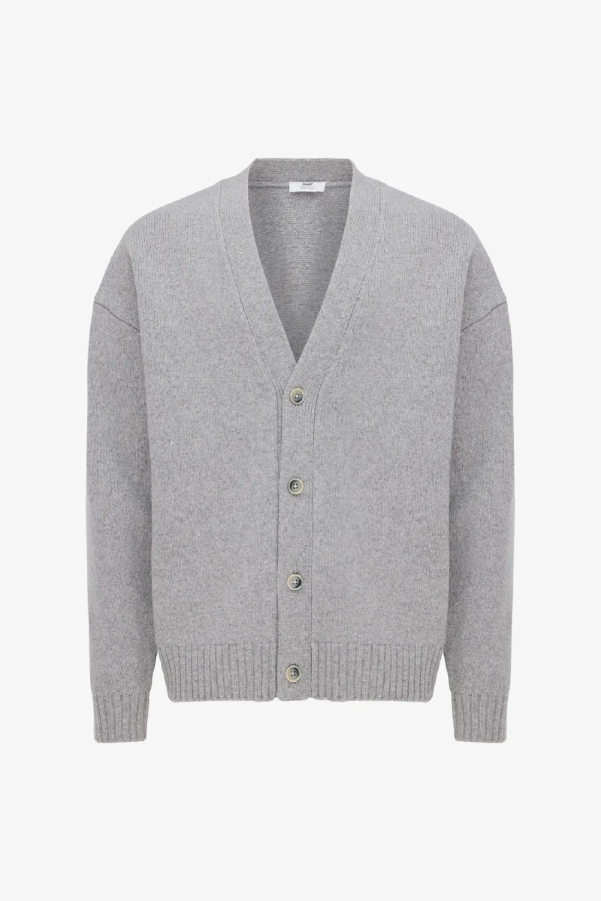 Button Cardigan | Lichtgrijs