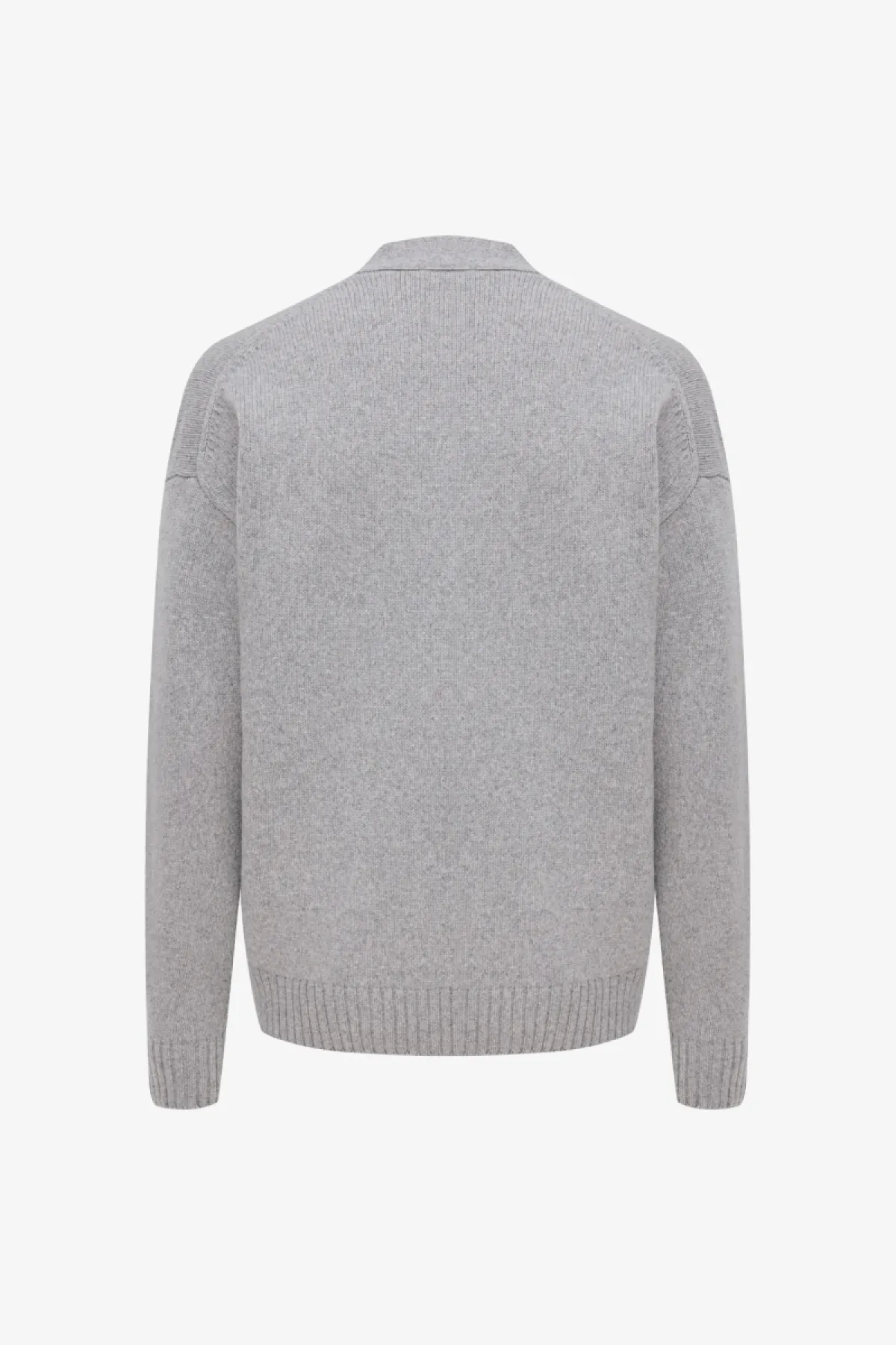 Button Cardigan | Lichtgrijs