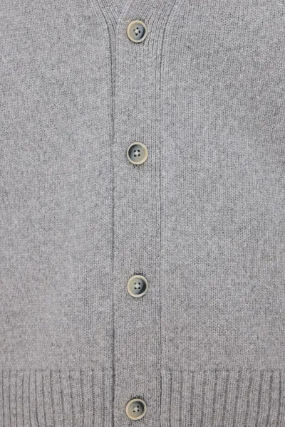 Button Cardigan | Lichtgrijs