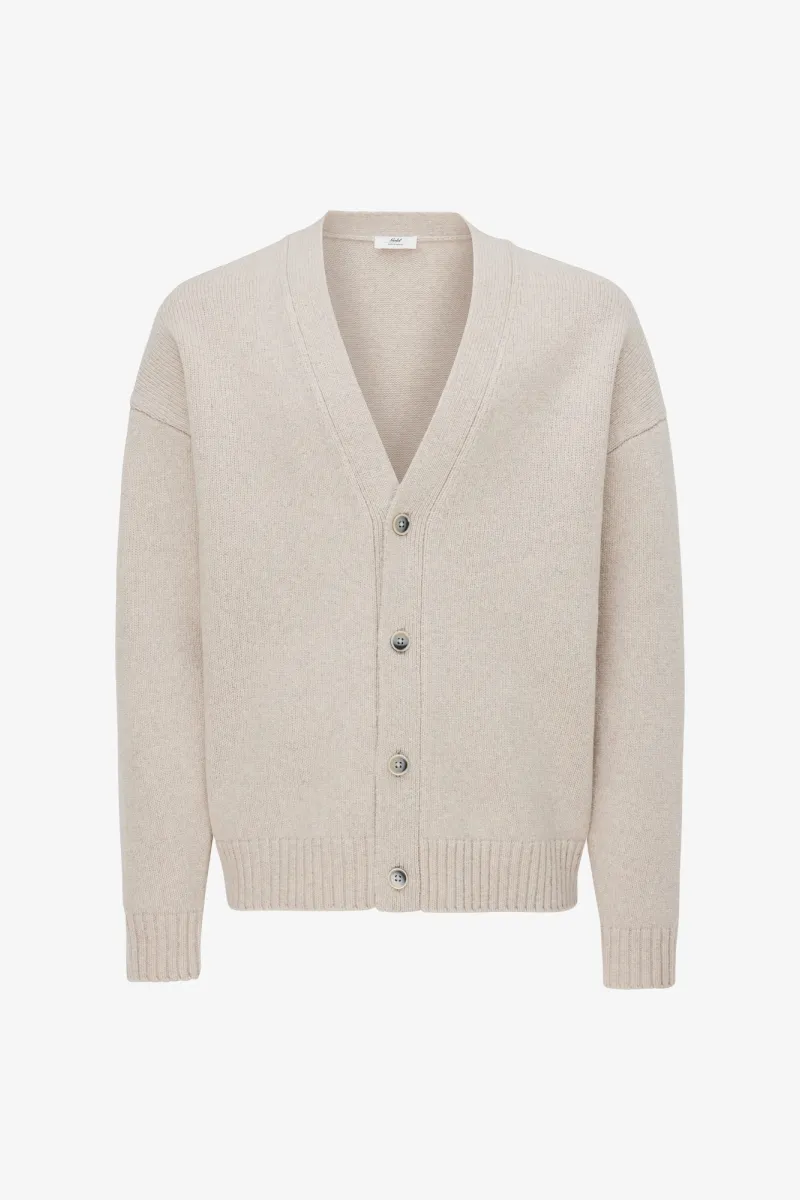 Button Cardigan | Beige