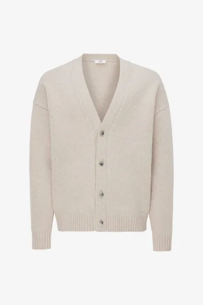 Button Cardigan | Beige