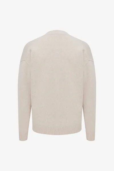 Button Cardigan | Beige