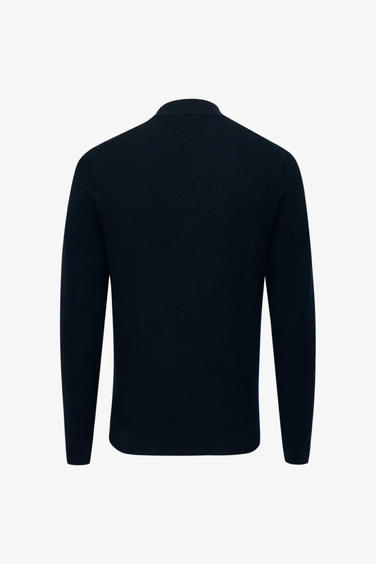 Structured Turtleneck | Donkerblauw