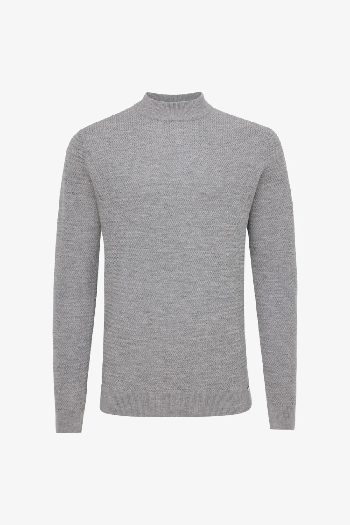 Structured Turtleneck | Grijs