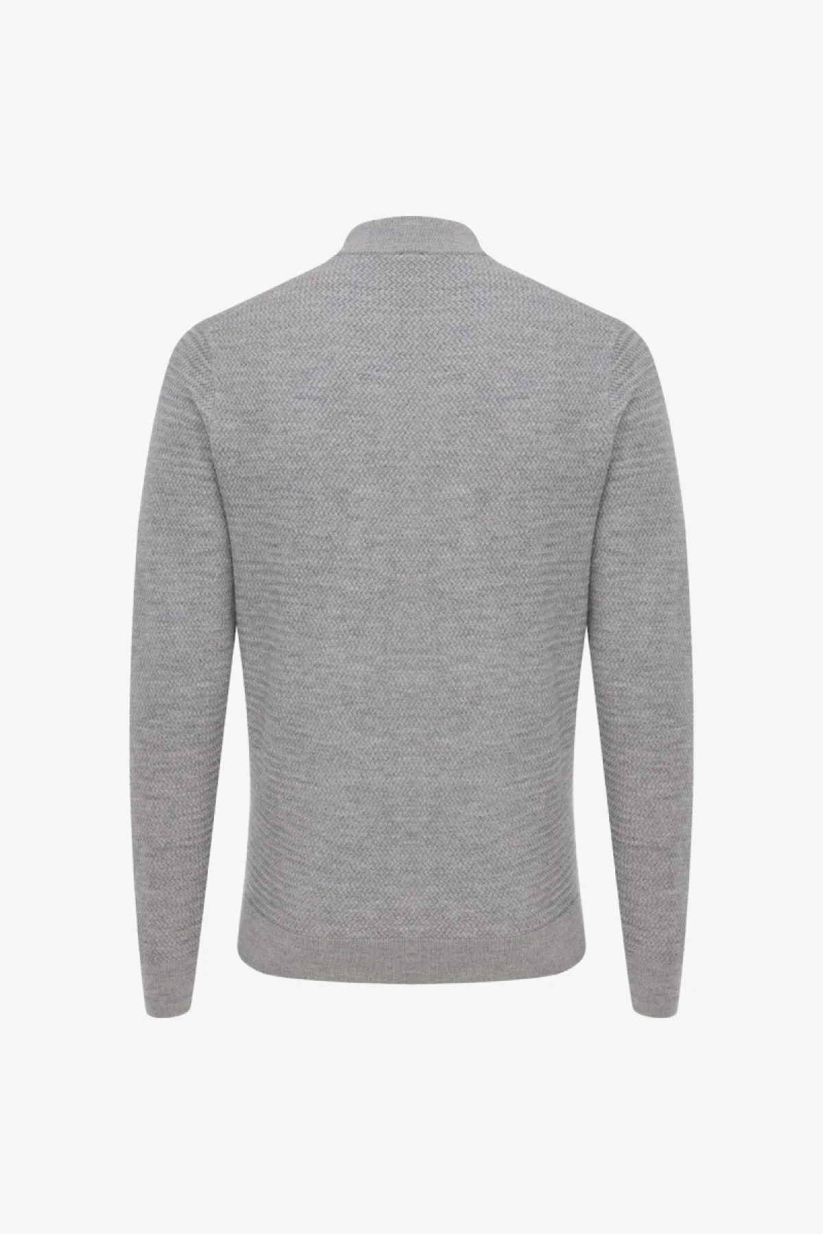 Structured Turtleneck | Grijs