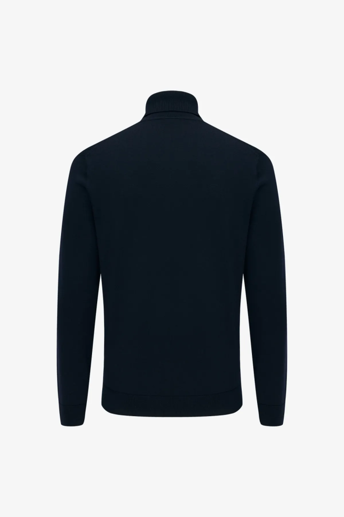 Cable Rollneck | Donkerblauw
