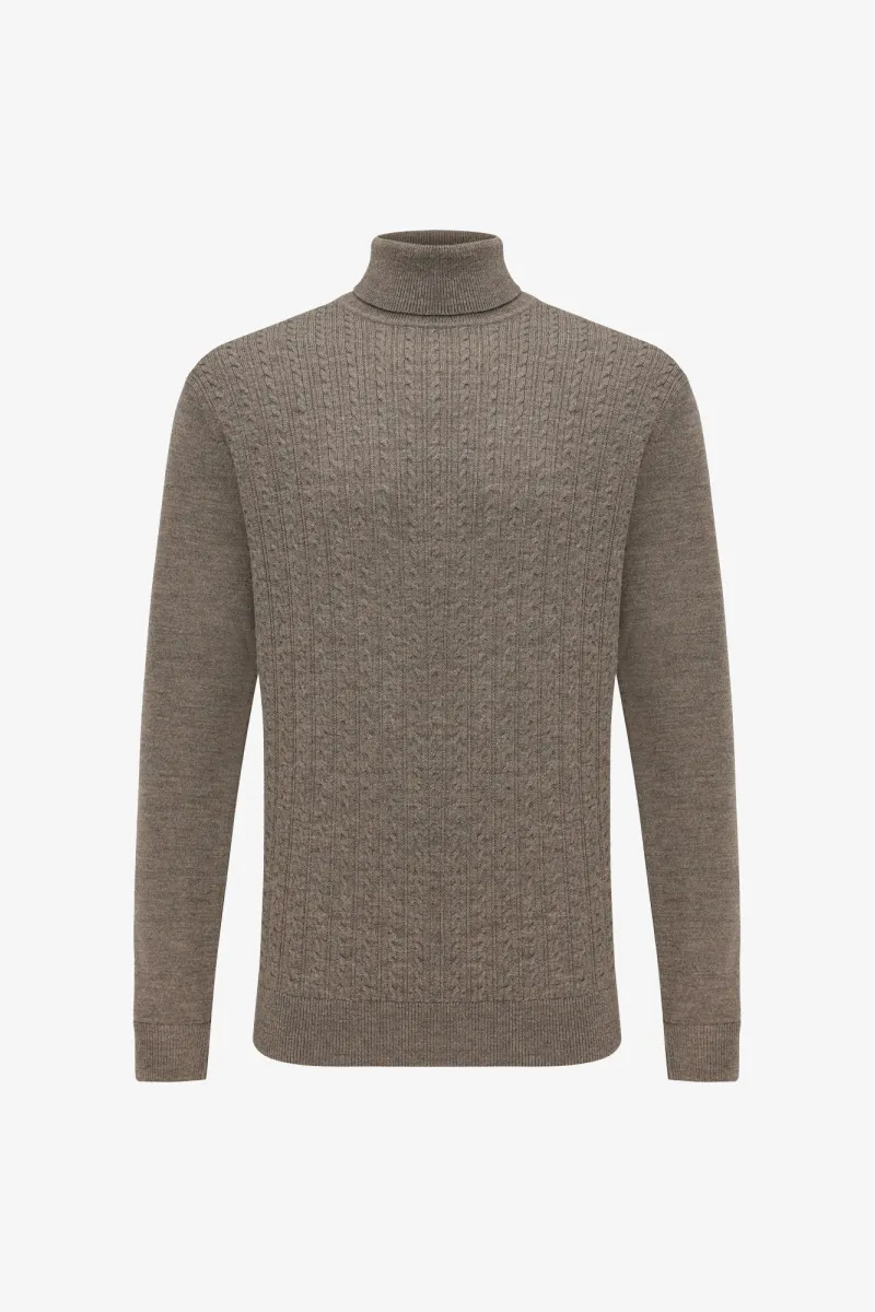 Cable Rollneck | Bruin