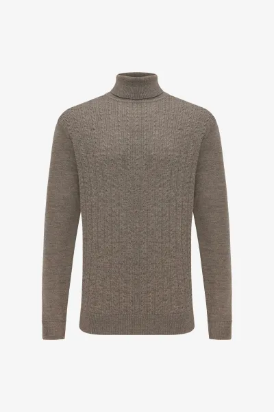 Cable Rollneck | Bruin