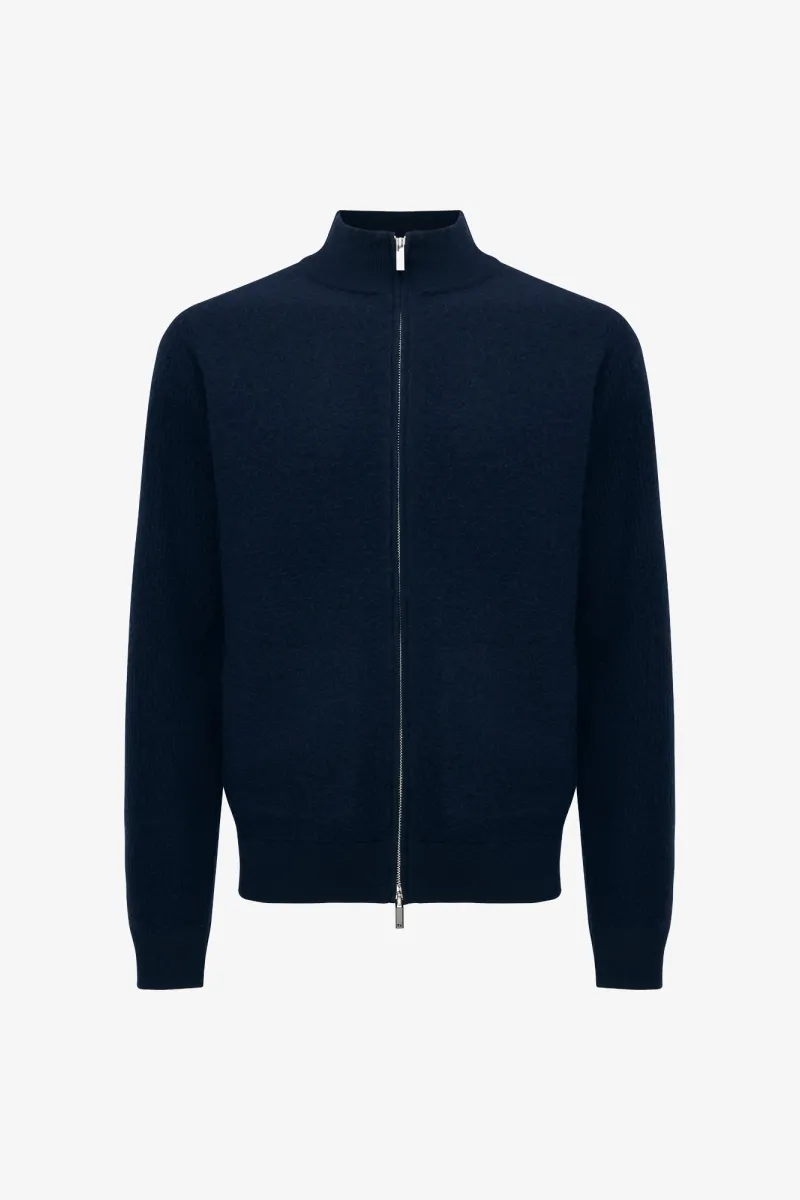 Zip Jacket | Donkerblauw
