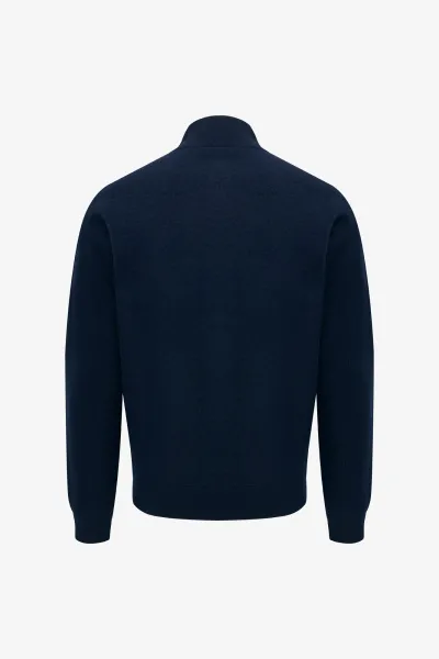 Zip Jacket | Donkerblauw